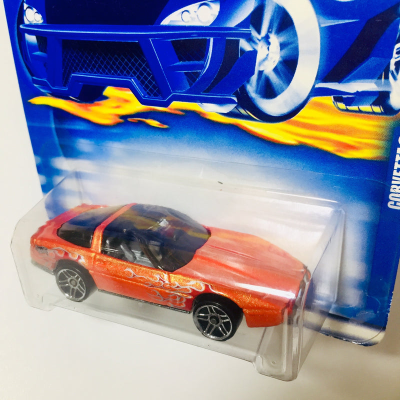 2001 Hot Wheels Corvette 219 naranja PR5