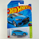 2022 Hot Wheels HW Hatchbacks Ford Focus RS celeste PR5
