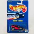 1992 Hot Wheels Shock Factor 141 rosado pastel CT base ZAMAC Primera Edición
