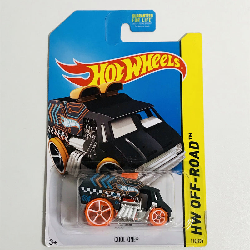 2014 Hot Wheels HW Off-Road Cool-One negro OH5