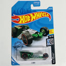 2019 Hot Wheels Rod Squad Z-Rod verde ST8 base ZAMAC