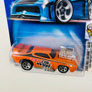 2003 Hot Wheels First Editions 1969 Pontiac GTO Judge 045 naranja 5SP