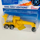 1996 Hot Wheels First Editions Street Cleaver amarillo SB