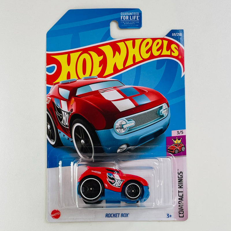 2022 Hot Wheels Compact Kings Rocket Box rojo PR5