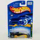 2001 Hot Wheels Rod Squadron Greased Lightnin' 067 negro PR5
