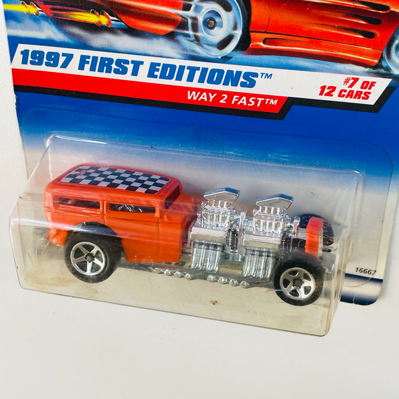 Hot Wheels 1997 Way 2 Fast First Editions #7 - 1:64 Scale Collector Car - View #11