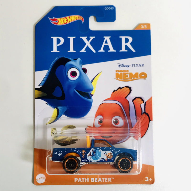 2020 Hot Wheels Pixar Buscando a Nemo Path Beater azul 6SP