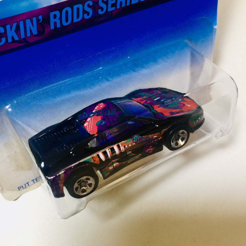 1997 Hot Wheels Rockin Rods Series Ferrari 355 negro 5SP