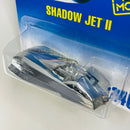 1995 Hot Wheels New Model Shadow Jet II 246 plata cromado 5DOT