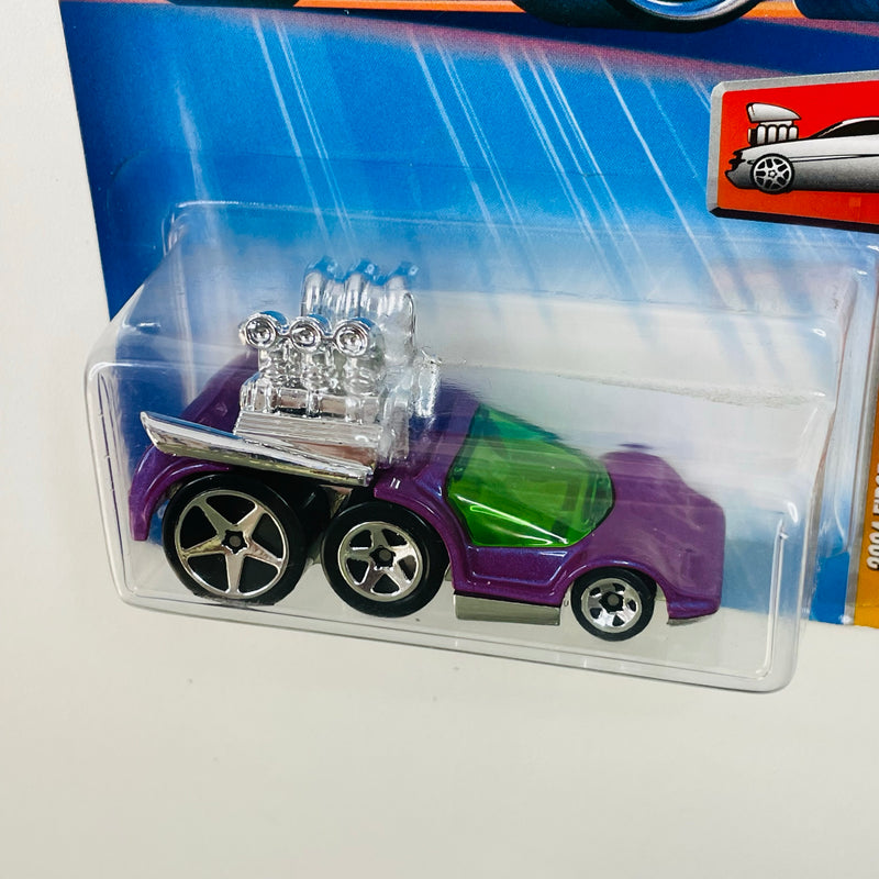 2004 Hot Wheels First Editions Tooned Sixy Beast 096 morado 5SP