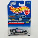 1999 Hot Wheels Super Comp Dragster 1041 plata metálico 5SP