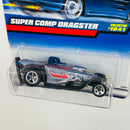 1999 Hot Wheels Super Comp Dragster 1041 plata metálico 5SP
