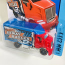 2014 Hot Wheels HW City Hiway Hauler 2 rojo PR5