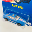 1991 Hot Wheels BMW 850i 149 azul UH Primera Edición