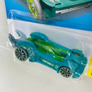 2022 Hot Wheels Experimotors Tooligan verde TRAP5 base ZAMAC