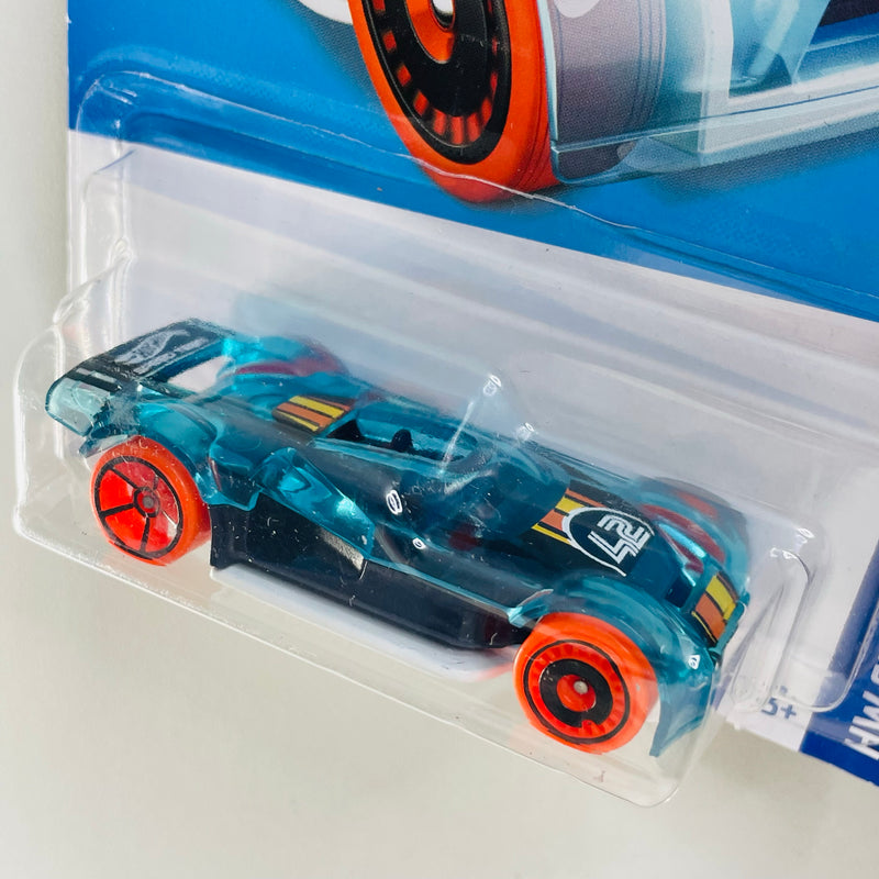 2022 Hot Wheels HW Speed Team Mach It Go celeste AD con OH5