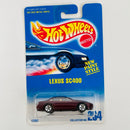 1996 Hot Wheels Lexus SC400 264 granate metálico 5SP