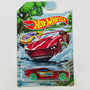 2020 Hot Wheels Walmart Exclusive Spring Series Bullet Proof rojo TRAP5 base ZAMAC
