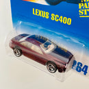 1996 Hot Wheels Lexus SC400 264 granate metálico SB