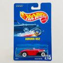 1991 Hot Wheels Auburn 852 215 rojo WW base ZAMAC con Guardabarros Negro