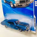 2010 Hot Wheels Muscle Mania 70 Buick GSX azul MC5