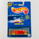 1991 Hot Wheels Speed Points Auburn 852 94 rojo WW base ZAMAC con Guardabarros Rojo