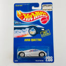 1993 Hot Wheels New Model Audi Avus Quattro 208 plata metálico UH Primera Edición