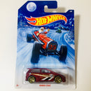 2014 Hot Wheels Holiday Hot Rods Honda Civic rojo PR5