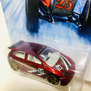 2014 Hot Wheels Holiday Hot Rods Honda Civic rojo PR5