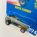 1995 Hot Wheels Super Cannon Enforcer 274 verde 5SP
