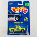 1993 Hot Wheels Path Beater 198 amarillo fluorescente CT base ZAMAC