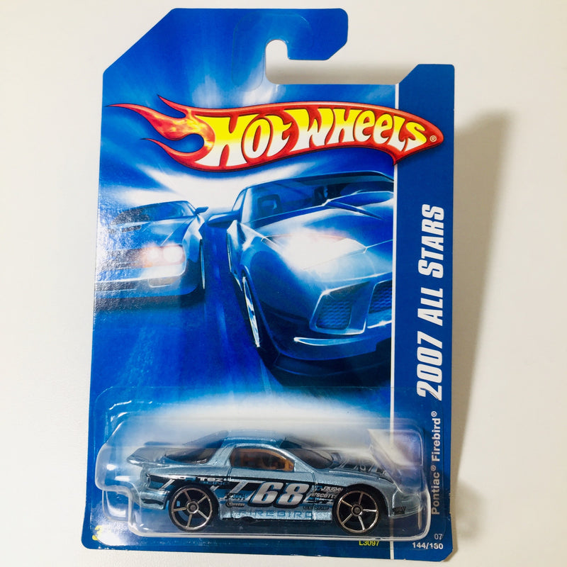 2007 Hot Wheels All Stars Pontiac Firebird celeste OH5