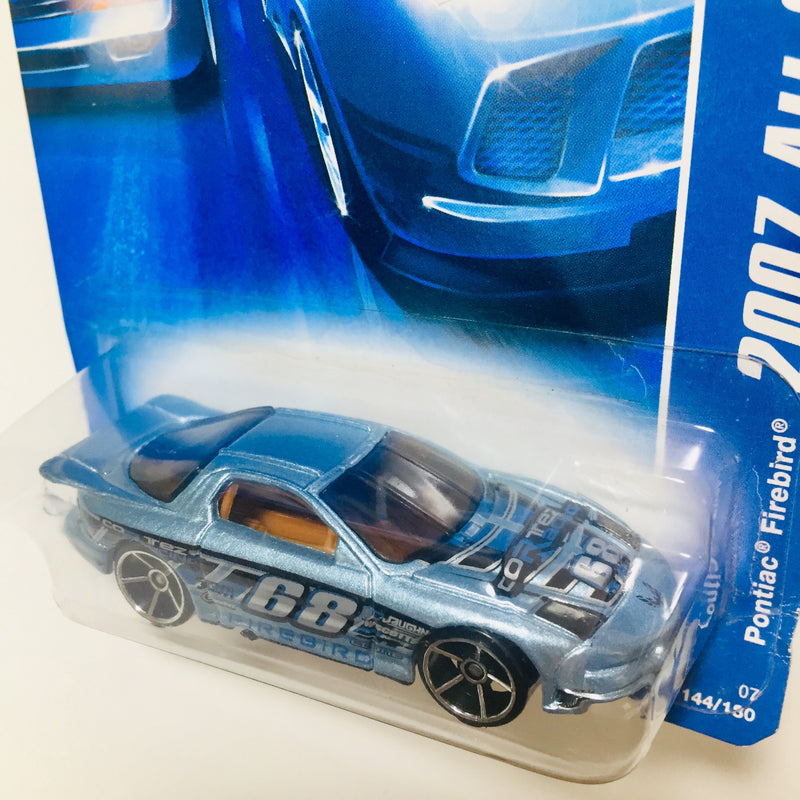 2007 Hot Wheels All Stars Pontiac Firebird celeste OH5