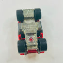 2002 Hot Wheels First Editions Moto-Crossed 043 rojo 5SP base ZAMAC - Loose