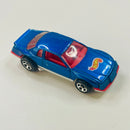 1996 Hot Wheels Velocitor Ford Thunderbird 471 azul metálico 5SP - Loose