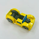 2005 Hot Wheels Drop Tops First Editions Curb Side 023 amarillo PR5 base ZAMAC - Loose/Suelto