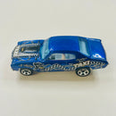 2001 Hot Wheels Turbo Taxi 70 Chevelle SS azul metálico 5SP - Loose