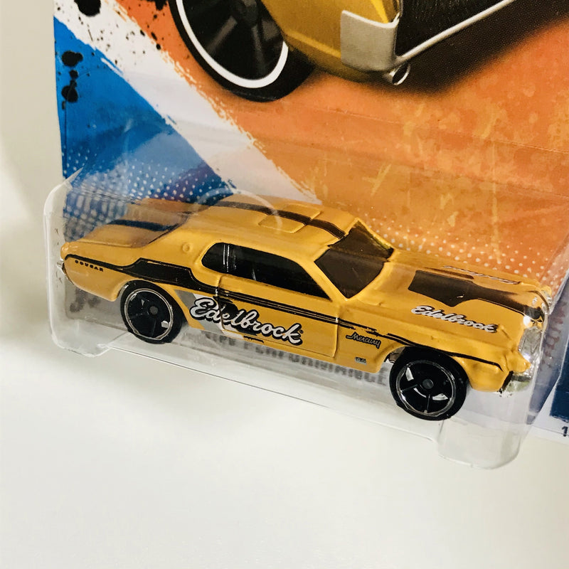 2011 Hot Wheels HW Performance 68 Mercury Cougar amarillo OH5