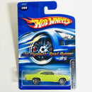 2006 Hot Wheels Motown Metal 70 Plymouth Road Runner verde 10SP