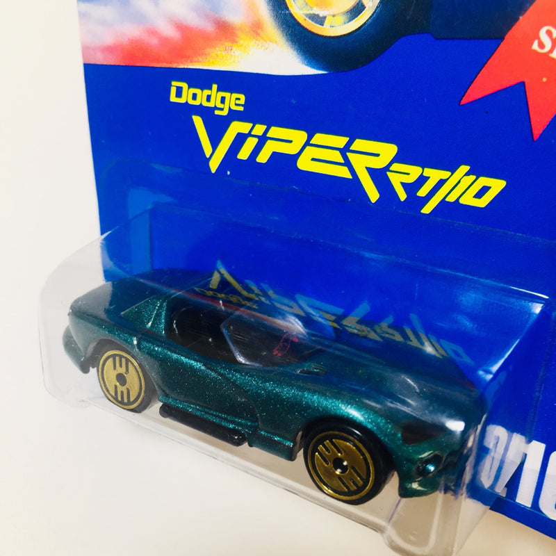 1995 Hot Wheels Dodge Viper RT/10 verde Gold UH