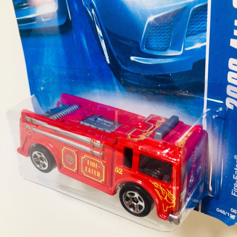 2008 Hot Wheels All Stars Fire-Eater rojo 5SP