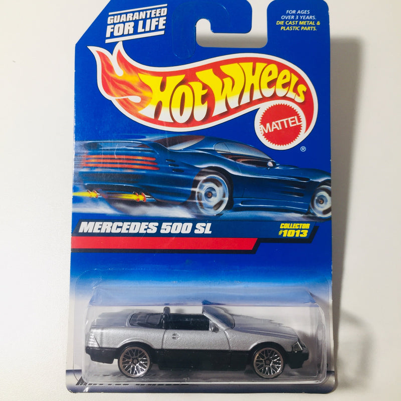 1999 Hot Wheels Mercedes 500 SL 1013 gris LW