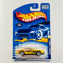 2001 Hot Wheels Oldsmobile Aurora 230 amarillo LW