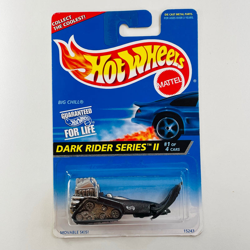 1996 Hot Wheels Dark Rider Series II Big Chill negro metálico MGW