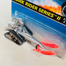 1996 Hot Wheels Dark Rider Series II Big Chill plata metálico MGW