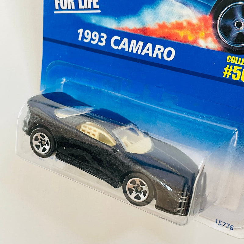 1997 Hot Wheels 1993 Chevrolet Camaro 505 negro metálico 5SP