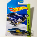 2014 Hot Wheels HW Workshop 72 Ford Gran Torino Sport azul MC5