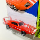 2014 Hot Wheels HW Workshop 69 Dodge Charger Daytona rojo MC5