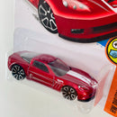 2016 Hot Wheels Treasure Hunt HW Digital Circuit 11 Corvette Grand Sport rojo metálico TRAP5