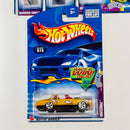 2002 Hot Wheels Trump Cars Series Colección Set de 4 - Dodge Charger R/T, Hammered Coupe, Montezooma, 33 Ford Roadster